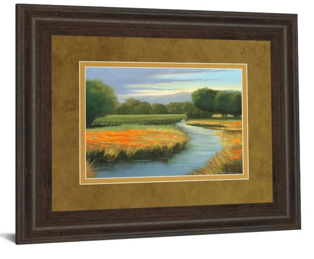 Classy Art California Orange by Julie Peterson Wall Art-1