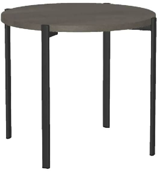 Amisco Customizable Maya 24" End Table with Solid Birch Top-0