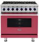 Viking® 7 Series 36" Valentine Pro Style Dual Fuel Range-0