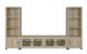 Coaster® Sachin 3-Piece Antique Pine Entertainment Center Set-0