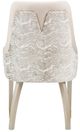Michael Amini® Carmela Shimmer Ivory Arm Chair-4