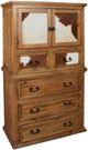 Horizon Home® Grand Mansion 5-Piece Brown King Bedroom Set-3