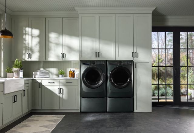 Electrolux Alpine Green Front Load Laundry Pair-10