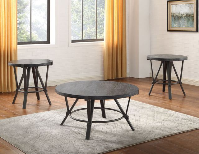 Steve Silver Co. Portland Gray End Table-1