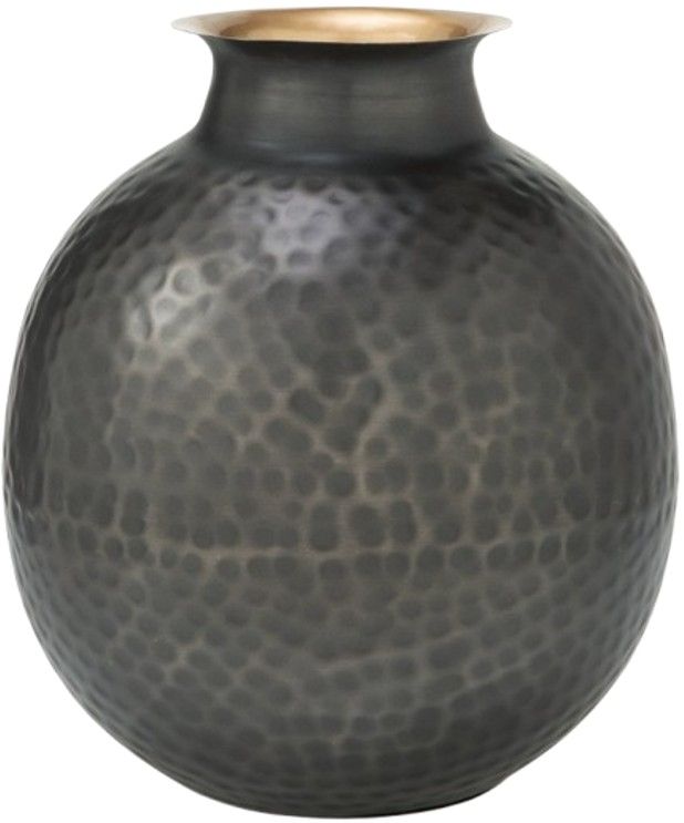Signature Design by Ashley® Woody Gold/Pewter 14" Vase-0