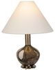 Uttermost® Montagu Dark Brown Table Lamp with Warm Brass Accent-0