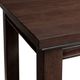 Elements International Chatham Cherry End Table-2