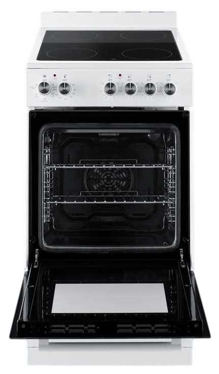 Summit® 19" White Freestanding Electric Range -2
