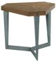 American Drew® AD Modern Synergy Walnut Triangulate Lamp Table with Gray Base-0