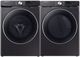 Samsung Fingerprint Resistant Black Stainless Steel Front Load Laundry Pair-0