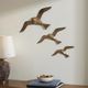 Renwil® Stevens 3-Piece Antique Brass Wall Art Set-1