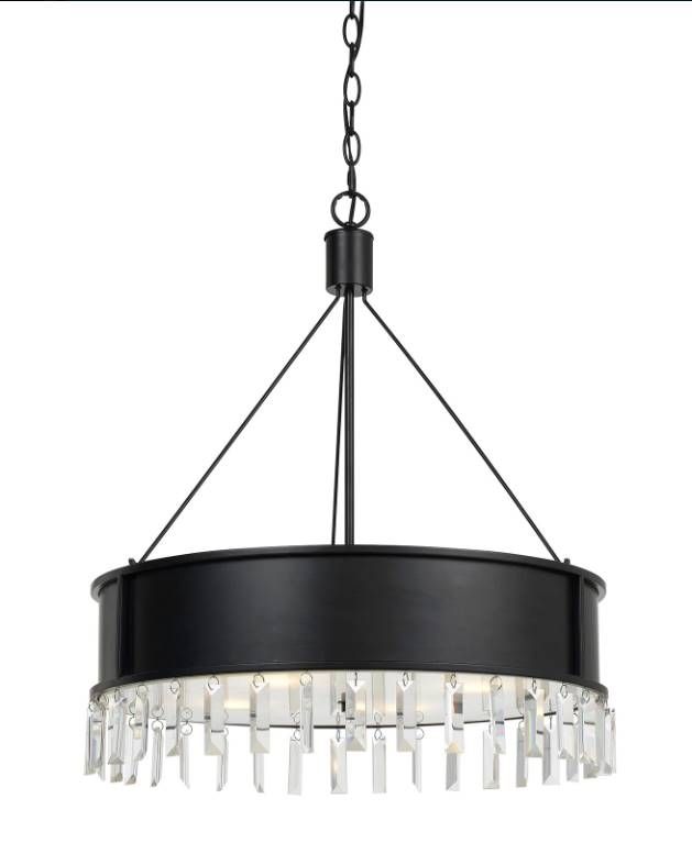 Cal® Lighting & Accessories Roby 4-Light Iron Chandelier-0
