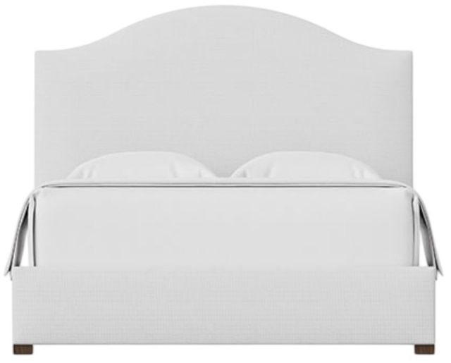 Artisan & Post by Vaughan-Bassett Emily Pure White King Upholstered Panel Bed-0
