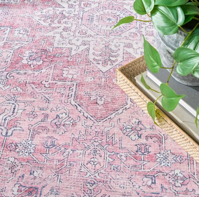 Nourison Home™ Nourison Washables NWB15 Pink 5'x7' Area Rug-4