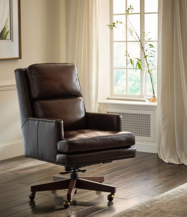 aspenhome® Admiral Mystic Bourbon Executive Chair-1