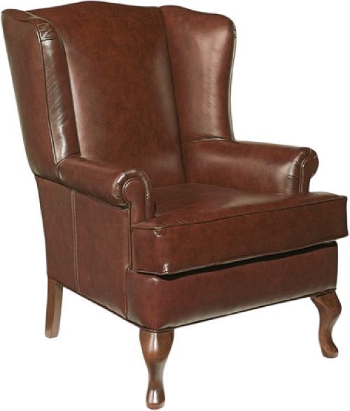 Superstyle Furniture Ltd. Customizable 30Q Leather Wing Chair-0