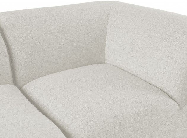 Meridian Furniture Miramar 6-Piece Cream Upholstered Modular Sectional-3