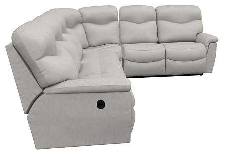 La-Z-Boy® James Powder Reclining Sectional with Custom Layout Options-1