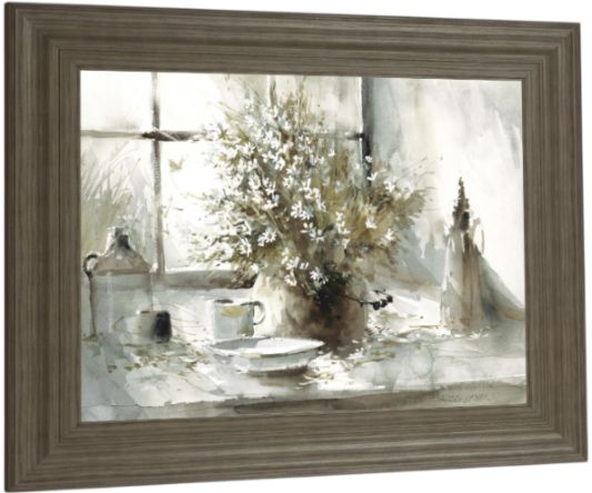 Classy Living George Bjorkland Daisy Still Life 26" Wall Art-3