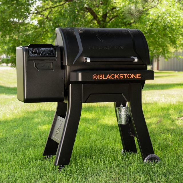 Blackstone® 28" Black Freestanding Pellet Grill -1