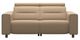 Stressless® by Ekornes® Customizable Emily Wide Arm Power Reclining Loveseat with Wood Legs-0