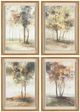 Crestview Collection Indian Summer 4-Piece Green Wall Art Set-0
