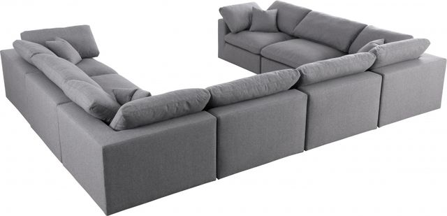 Meridian Furniture Serene 8-Piece Grey Modular Sectional-2