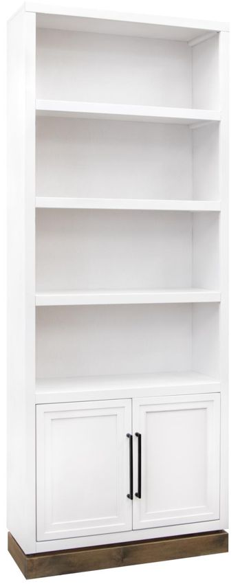 Legends Home Nora Barnwood/Jasmine White Display Case-0