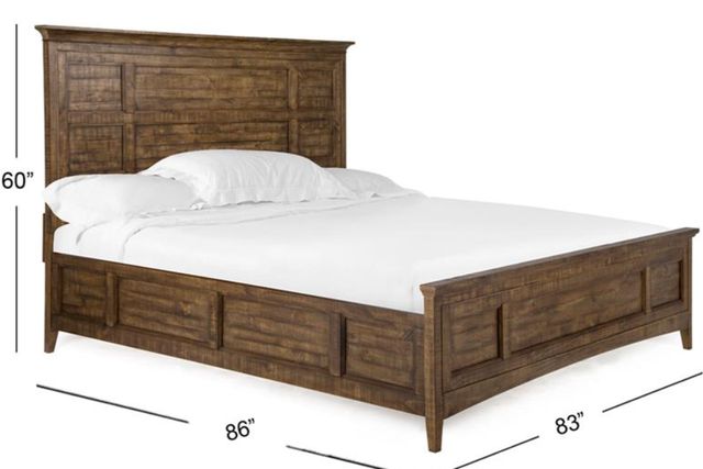Magnussen Home® Bay Creek Toasted Nutmeg King Panel Bed-2