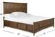 Magnussen Home® Bay Creek Toasted Nutmeg King Panel Bed-2