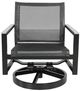 CabanaCoast® Customizable Skye Aluminum Outdoor Lounge Swivel Rocker-1