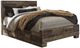 Benchcraft® Derekson 5-Piece Multi Gray Queen Panel Bed Set-1