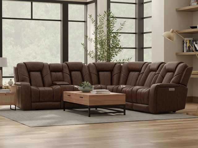 Acoustic 6 Piece Audio Sectional-1