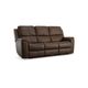 Flexsteel Henrick Triple Power Reclining Sofa with Drop Down Table-1