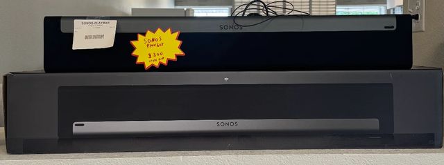 美品　Sonos Playbar サウンドバー Amazon.com: Sonos Playbar (2013) - Black : Electronics