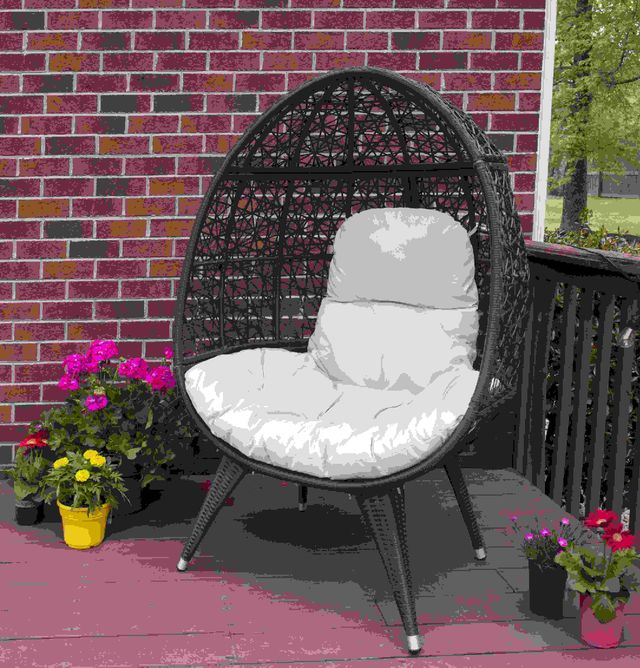 Linon Indah Brown Accent Chair-4