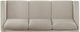 Coaster® Islington Taupe Upholstered Panel Arm Sofa-5