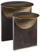 Bassett® Furniture Tunica Brown Nesting Table-0