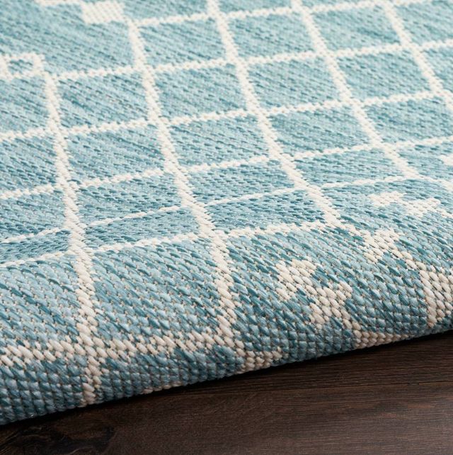 Nourison Home™ Positano Aqua 5'x7' Area Rug Style 1-4