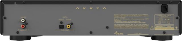 Onkyo® C-30 Black CD Player-3