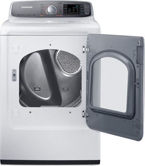 Samsung 7.4 Cu. Ft. Neat White Electric Dryer-4