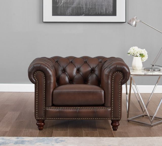 Hydeline® Alton Bay Caramel Brown Chair-2