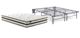 Sierra Sleep® by Ashley® Chime 2-Piece 10" Hybrid and Better than a Boxspring Foundation Queen Mattress Set-0