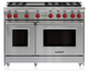 Wolf® 48" Stainless Steel Pro Style Natural Gas Range-0