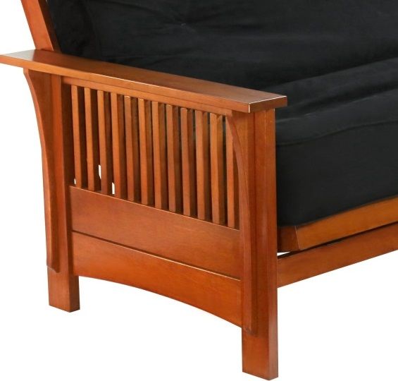 Night & Day Furniture™ Autumn Cherry Queen Moon Glider Futon-1