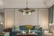 Cal® Lighting & Accessories Sherrill Bronze Chandelier-1