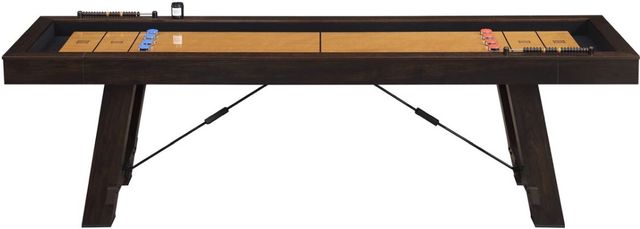Elements International Titus Brown Shuffleboard Table-2