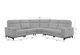 Kate Preston Home Nathan 5-Piece Cloud Power Reclining Sectional with Power Headrest-2
