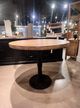 Nest Home Collections Sadie Antique Natural Round Counter Table with Iron Base-1