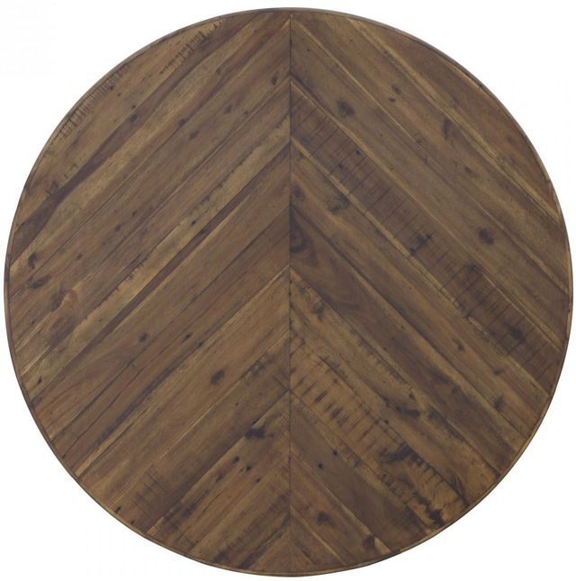 Moe's Home Collection Parq Cappuccino Round Dining Table with Black Base-2
